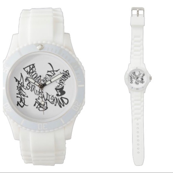 5 Boroughs Logo Rubber Watch, NY